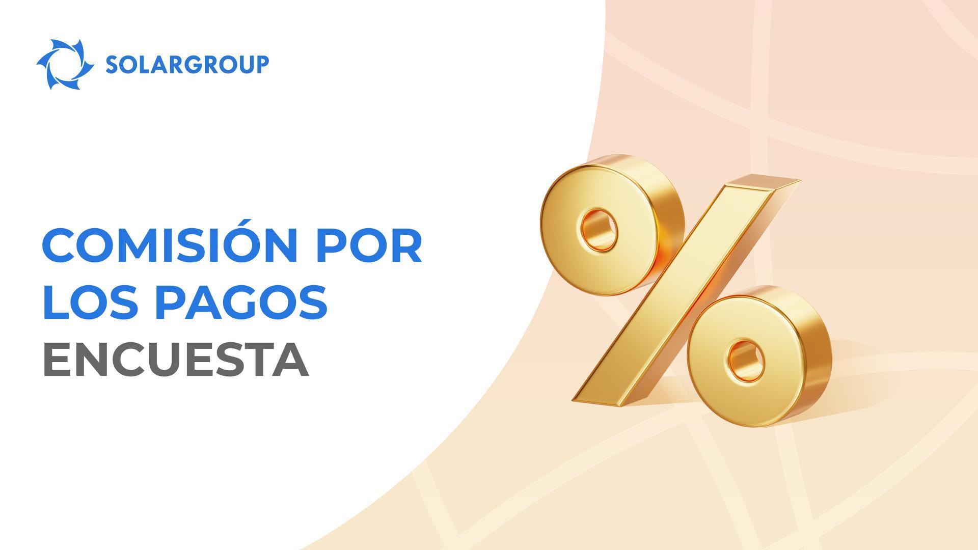 Elija la mejor forma de efectuar el pago de las comisiones