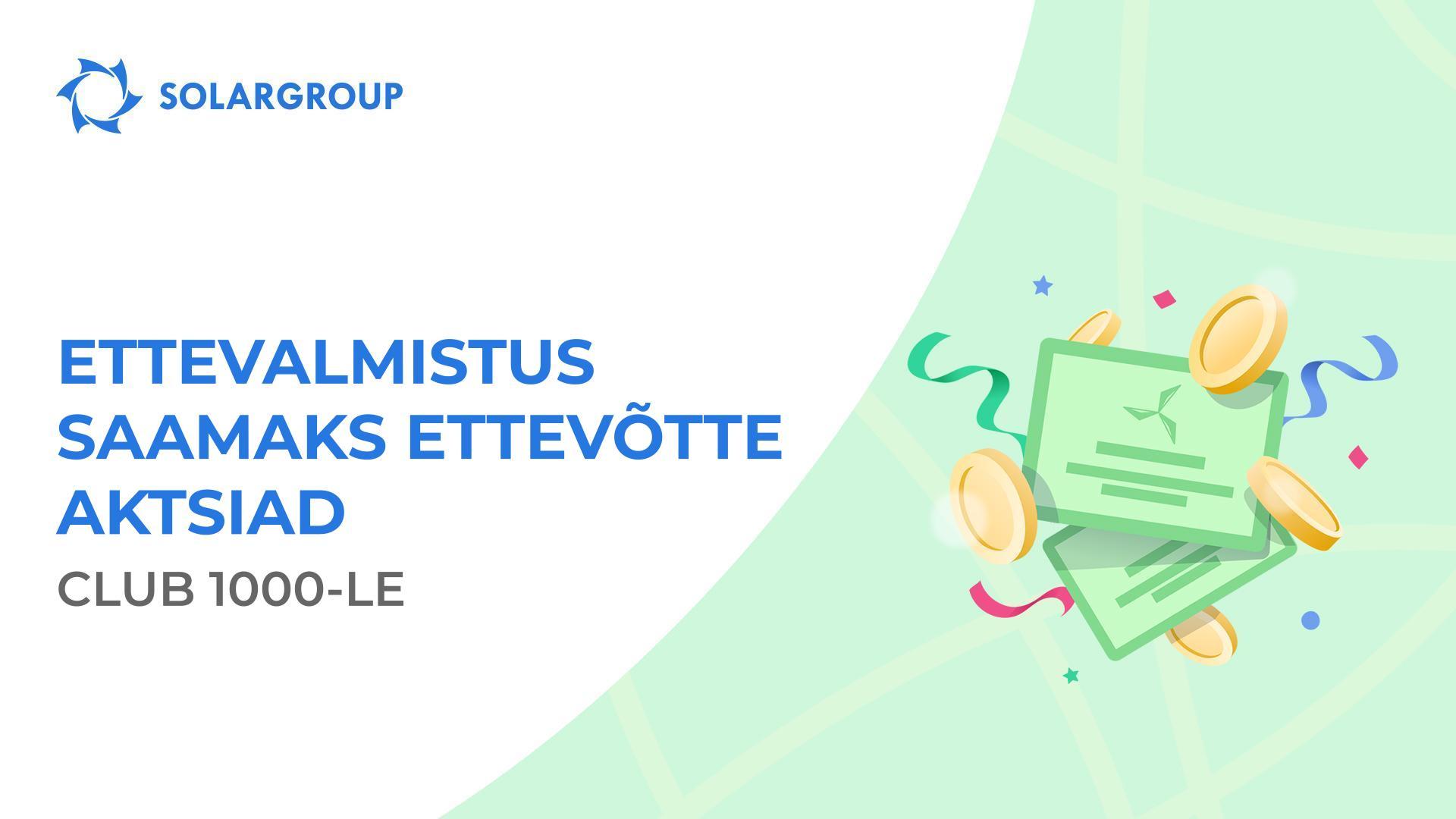Aktsiate teisendamise ettevalmistamisetapp on saadaval uude kategooriasse kuuluvatele rahastajatele