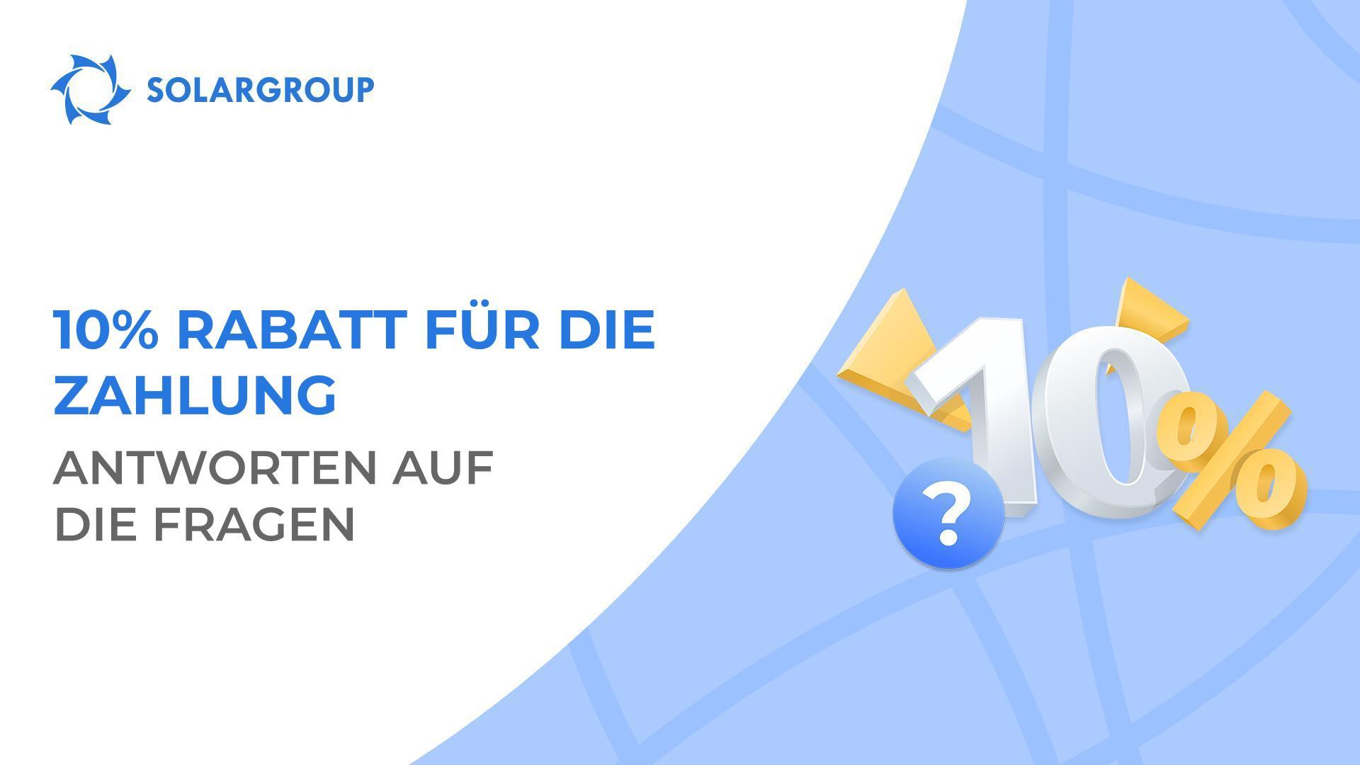 Die vorteilhafteste Aktion des Mai im Projekt