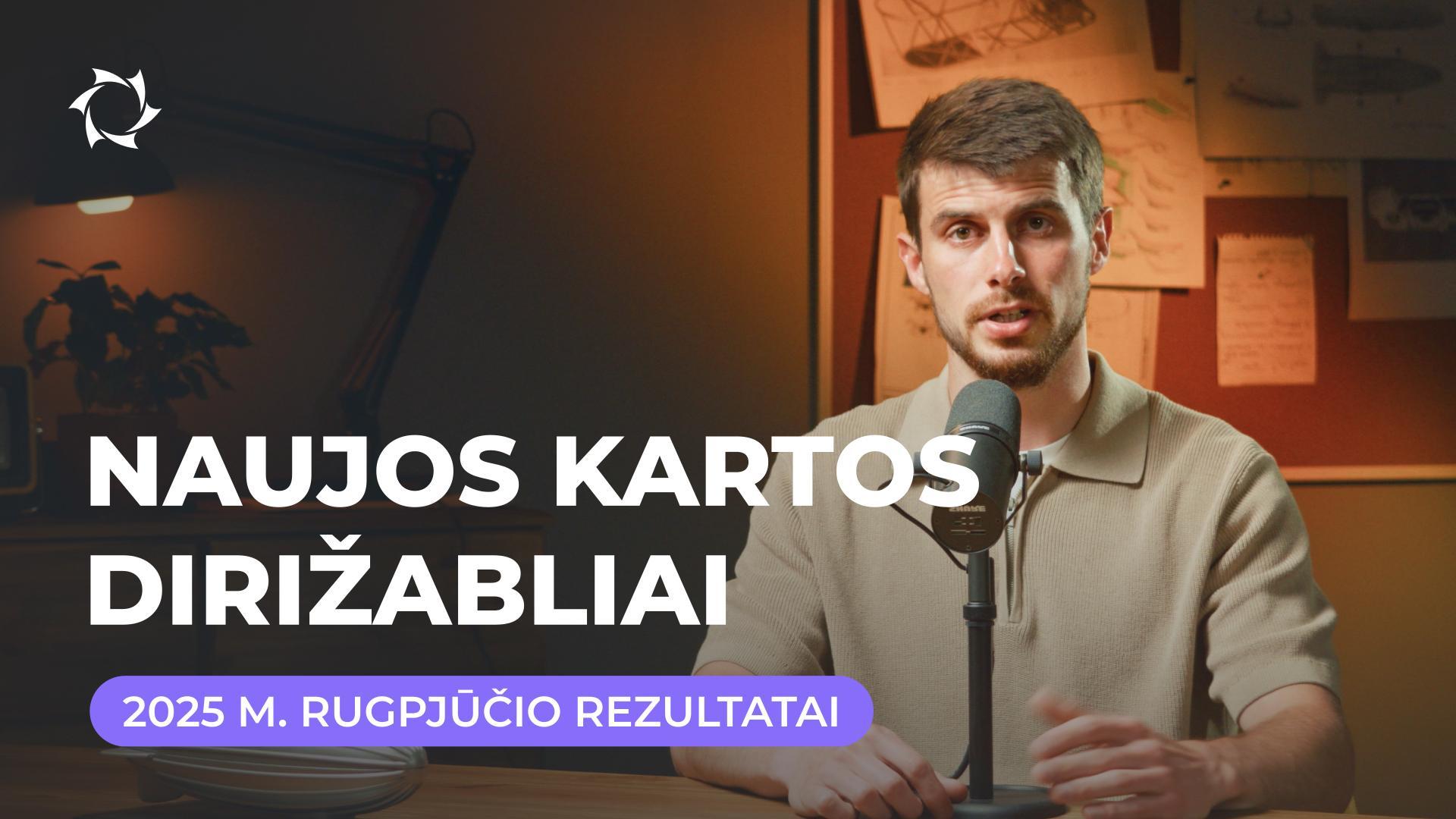 Rugpjūčio rezultatai „Naujos kartos dirižabliuose“ su Genadijumi Babaninu