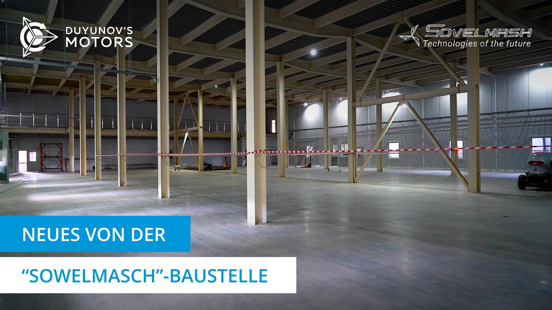 Estrichlegung im TPKB "Sowelmasch"