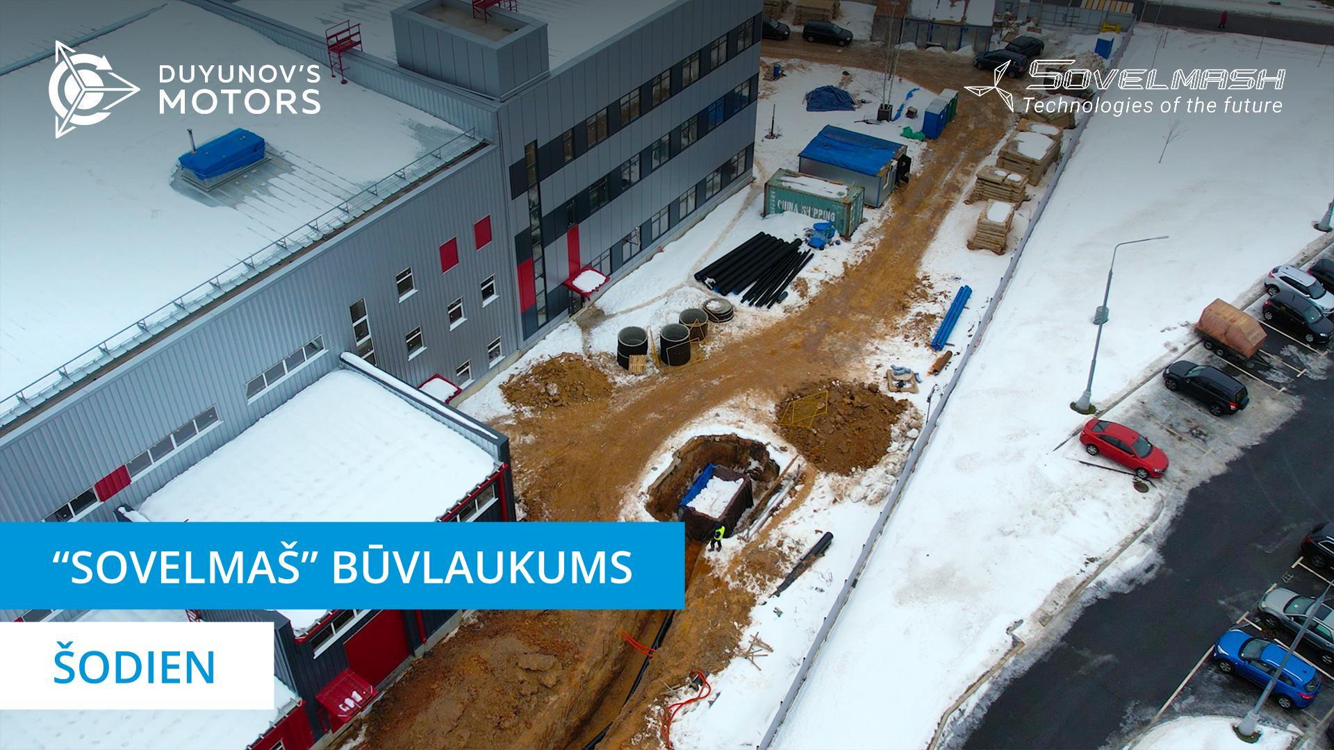 Kā norit “Sovelmaš” PKTB būvniecība