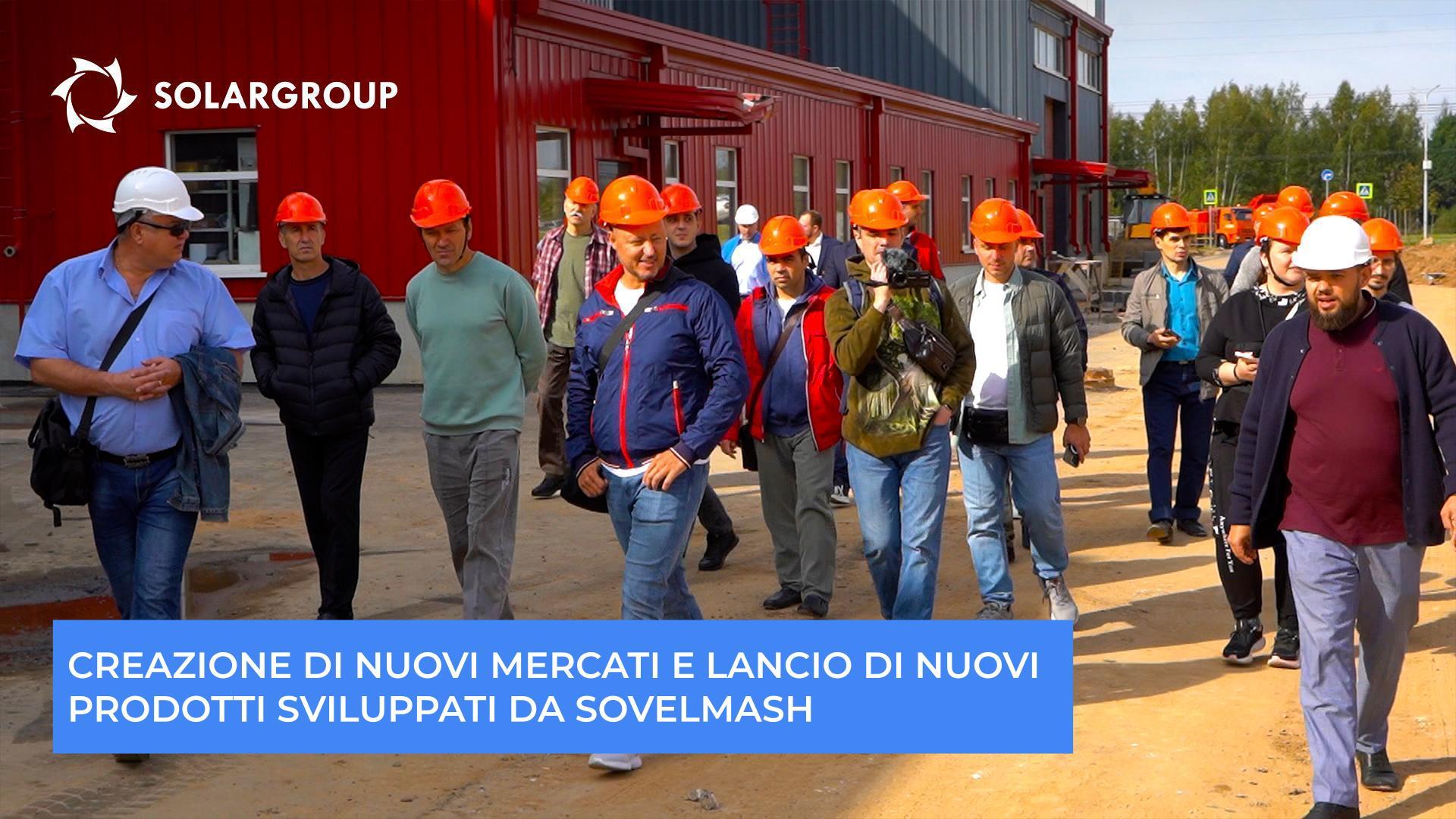 Sovelmash: nuovi mercati e produzione di prodotti a sviluppo interno