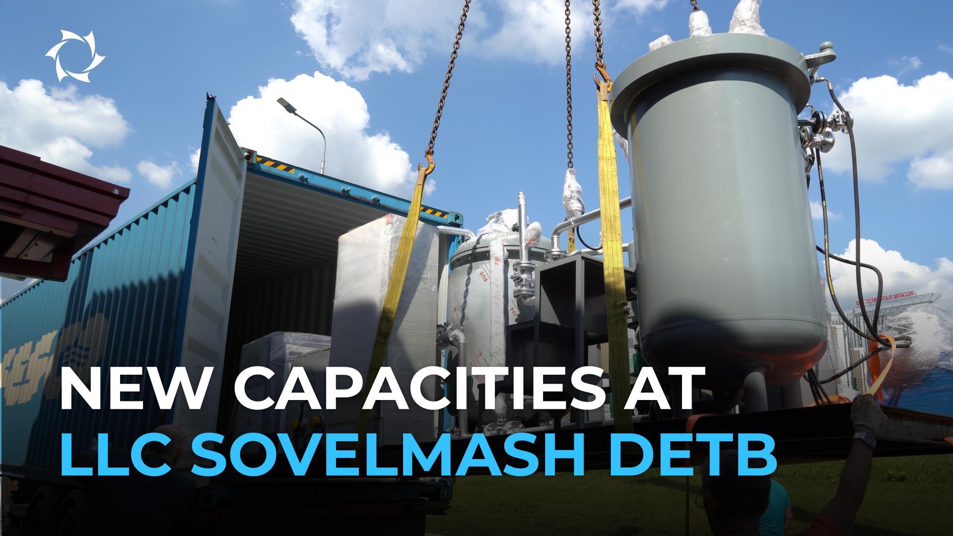 Sovelmash Expands Its Capabilities: New High-Tech Equipment Delivered to the DETB