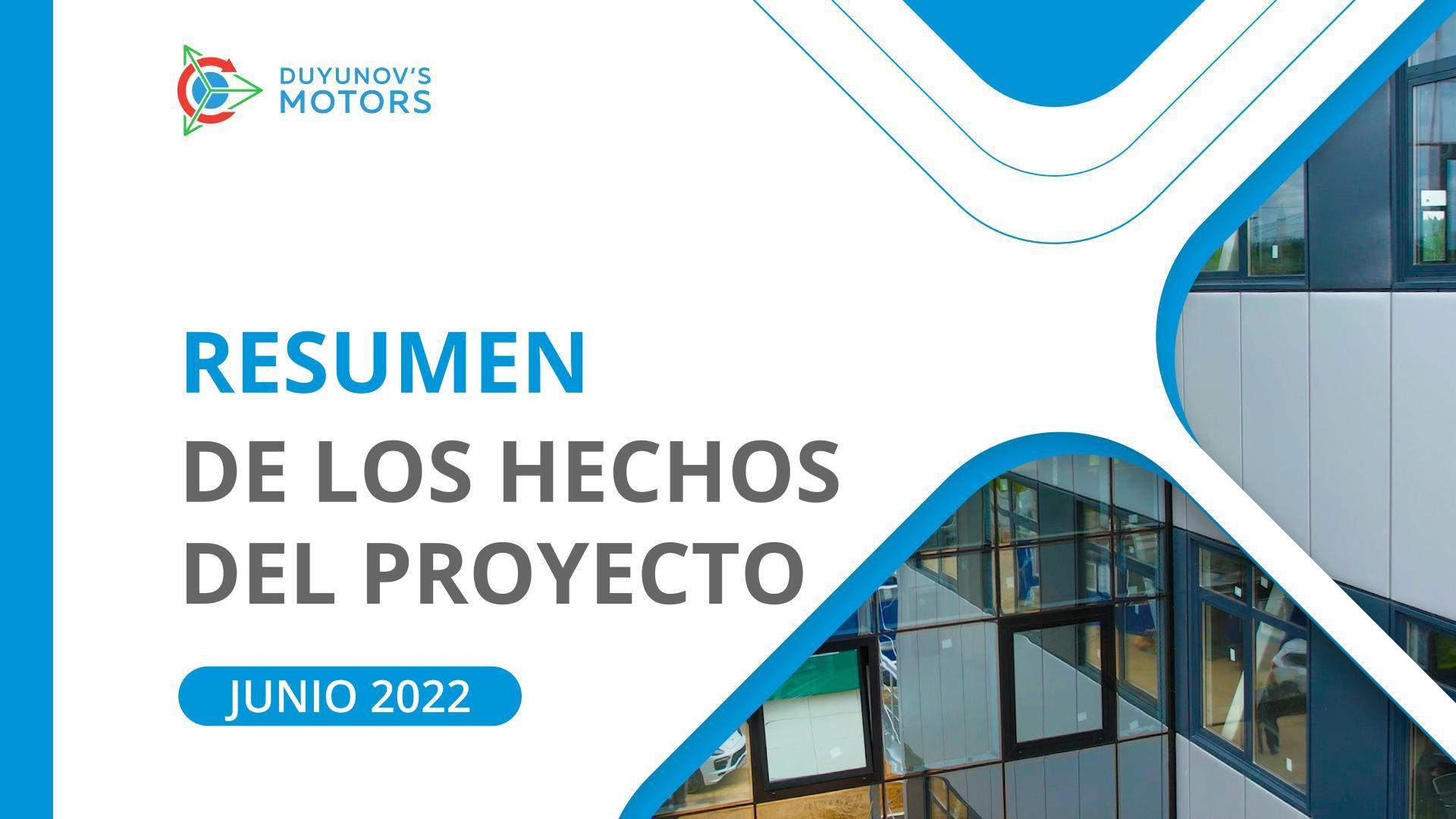 Hechos clave del proyecto: resumen de junio