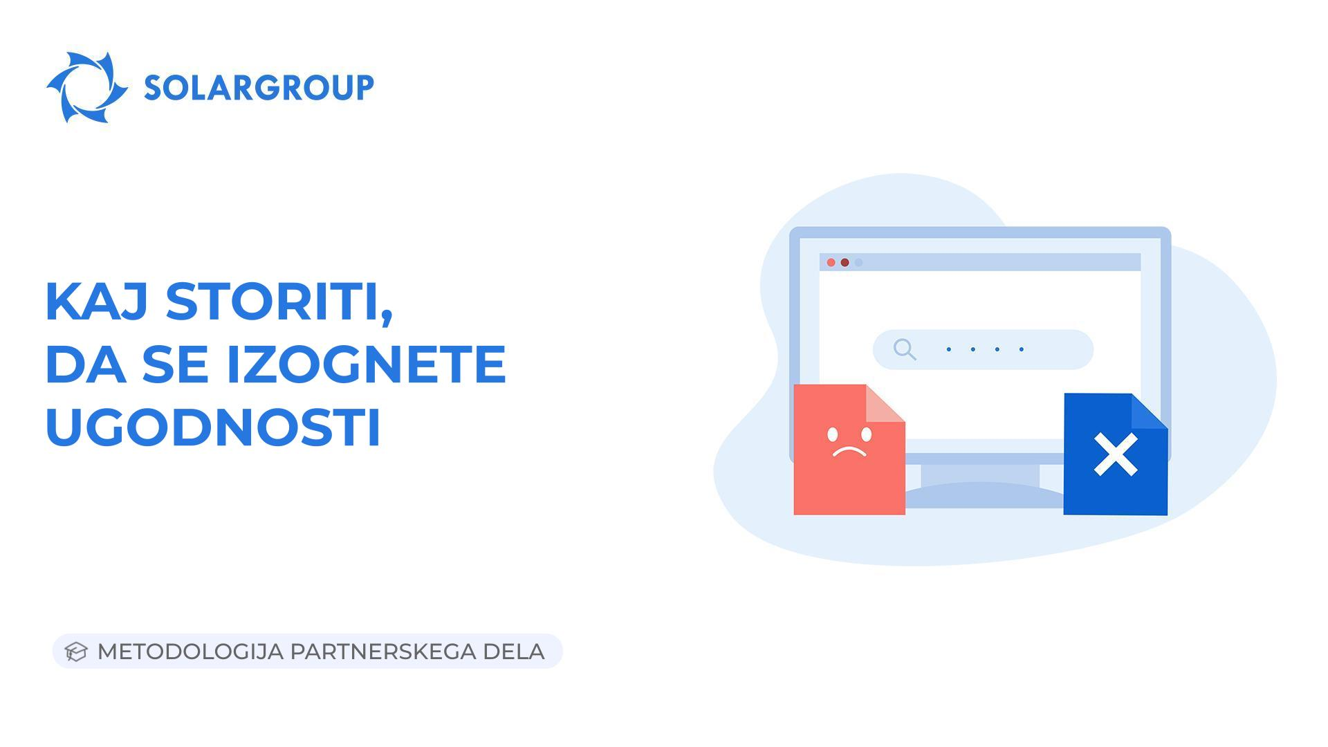 Kaj storiti, da se izognete ugodnosti | Metodologija partnerskega dela