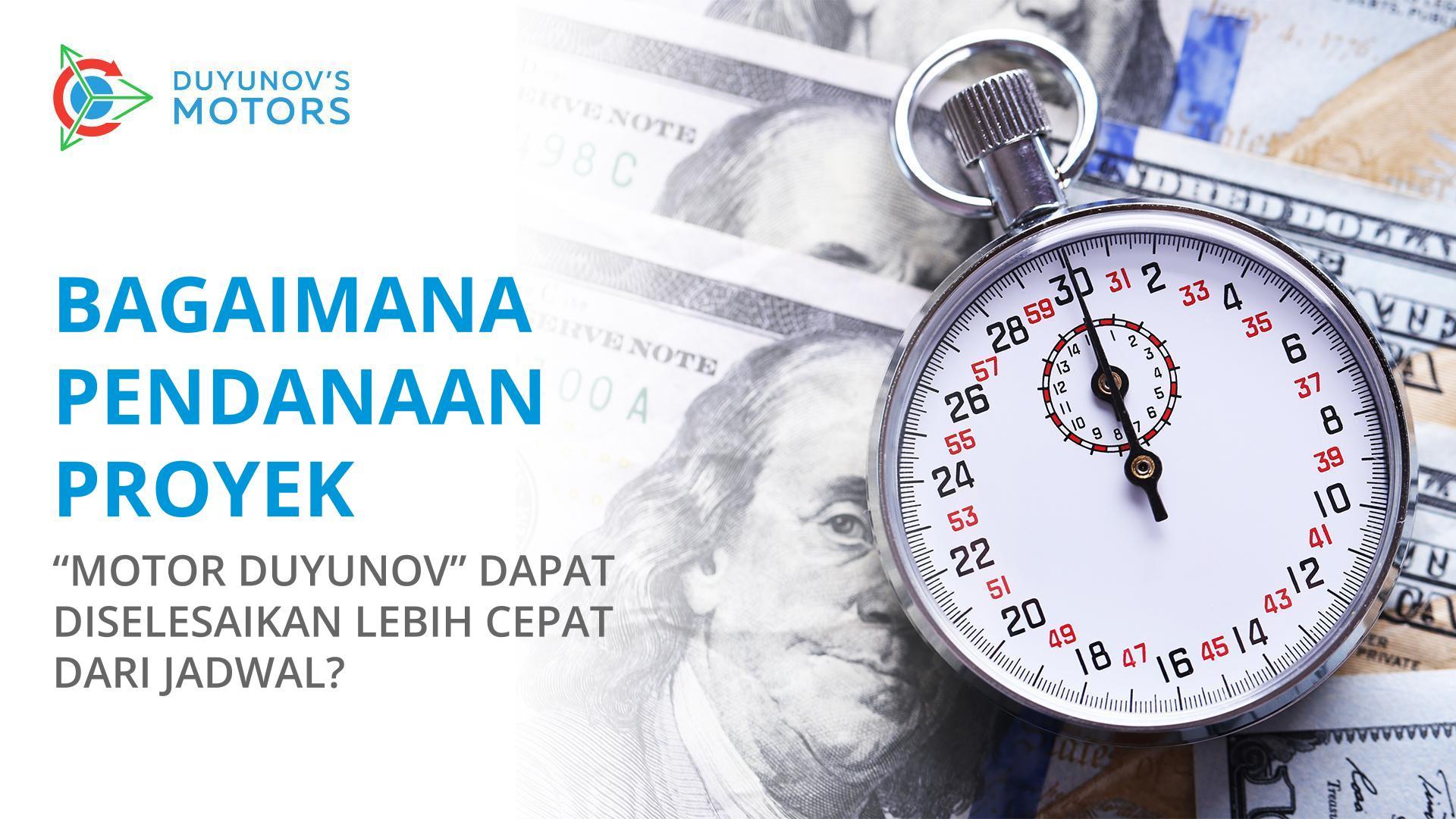 Apakah penyelesaian pendanaan proyek lebih awal dapat dilakukan?