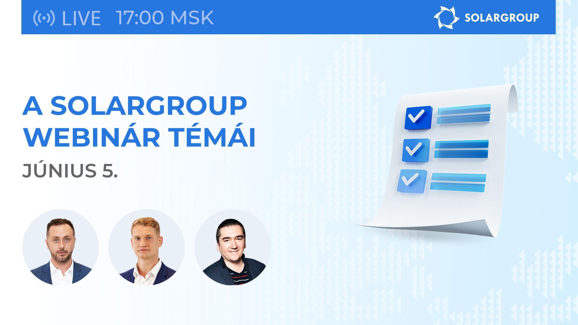 Miről fogunk élő adásban beszélgetni a vállalat vezetőségével?